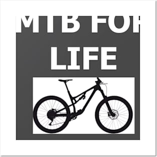 MTB FOR LIFE Posters and Art